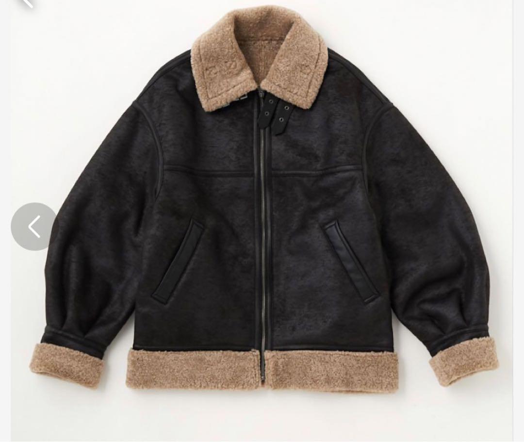 LAGUA GEM】VINTAGE OVER F/MOUTON 22-A