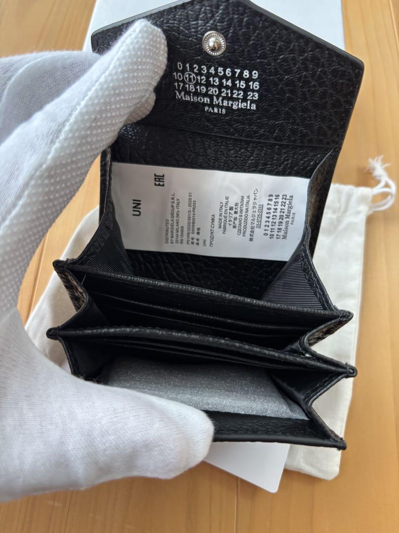 司　Maison Margiela コインケース 黒 レザー
