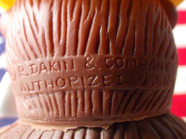 タグ付☆ビンテージ 1970's DAKINスモーキーベア フィギュア