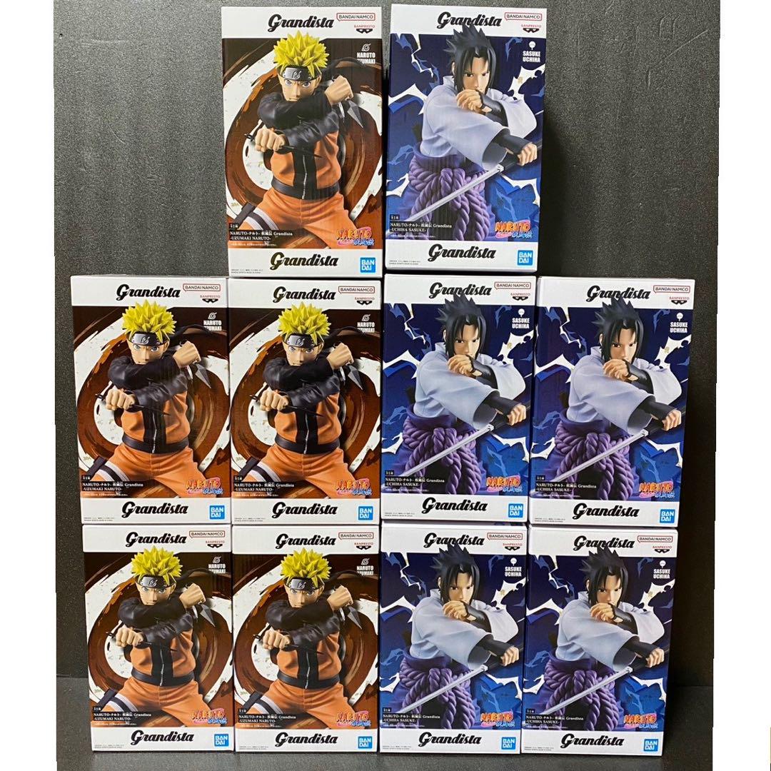 NARUTO ナルト疾風伝 Grandista フィギュア 10点セット ②