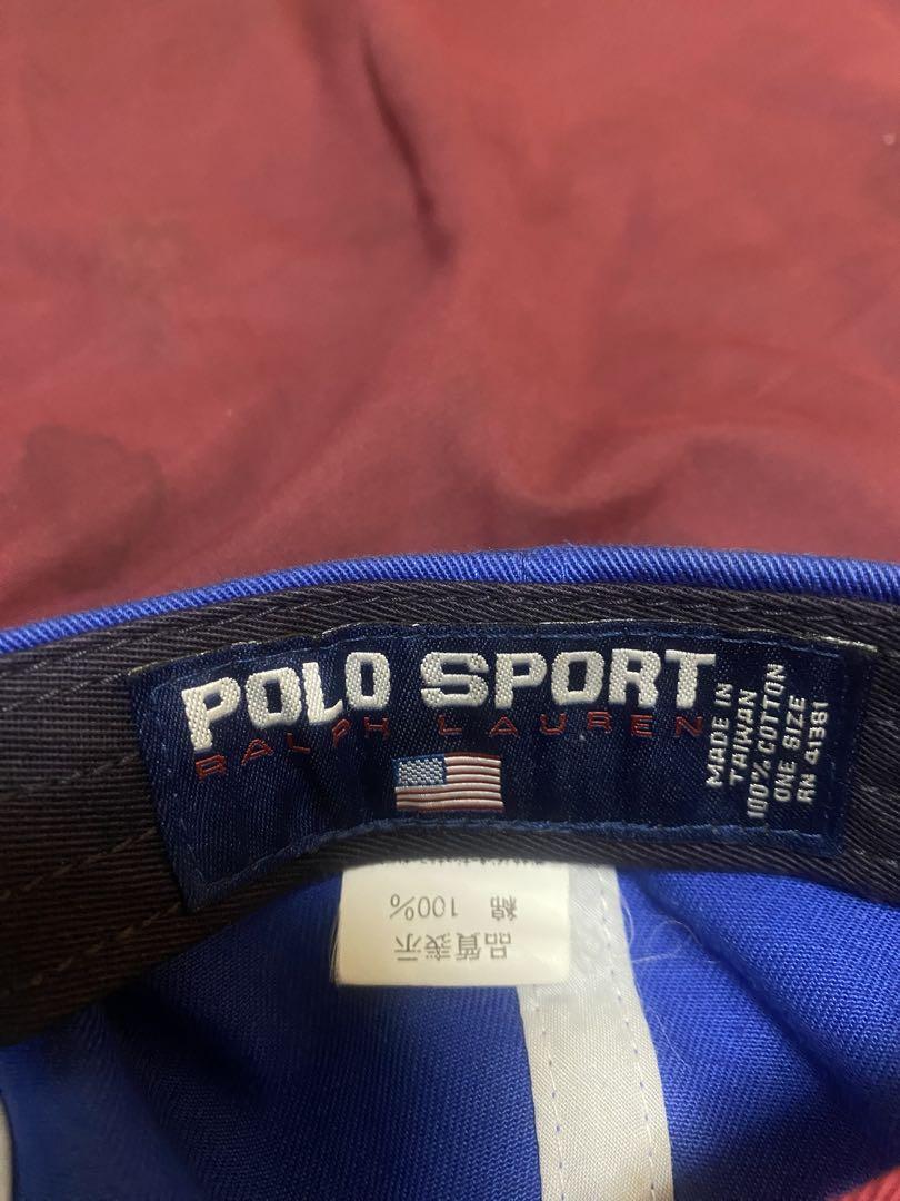 POLO SPORT キャップ