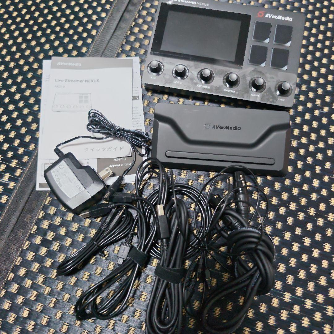 配信機器・PA機器・レコーディング機器 AVerMedia LIVE STREAMER NEXUS AX310