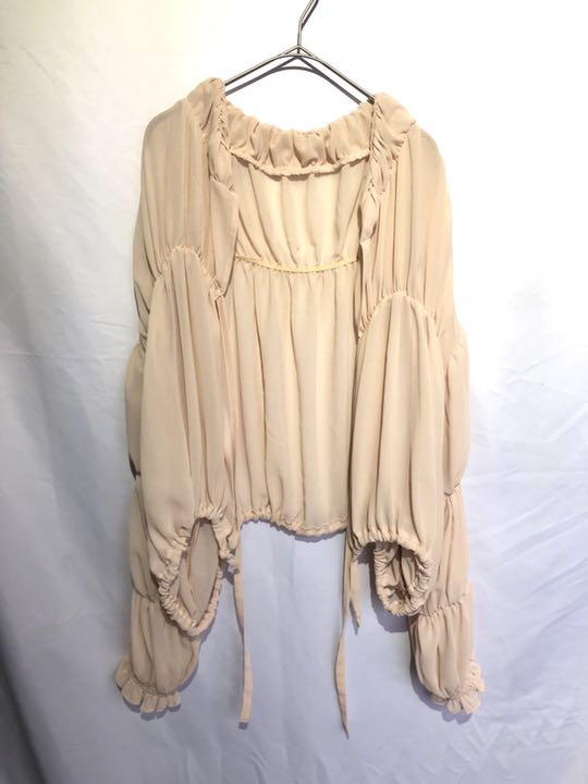 新品未使用 papier gathered jacket akir6-m49696895037 新作即納