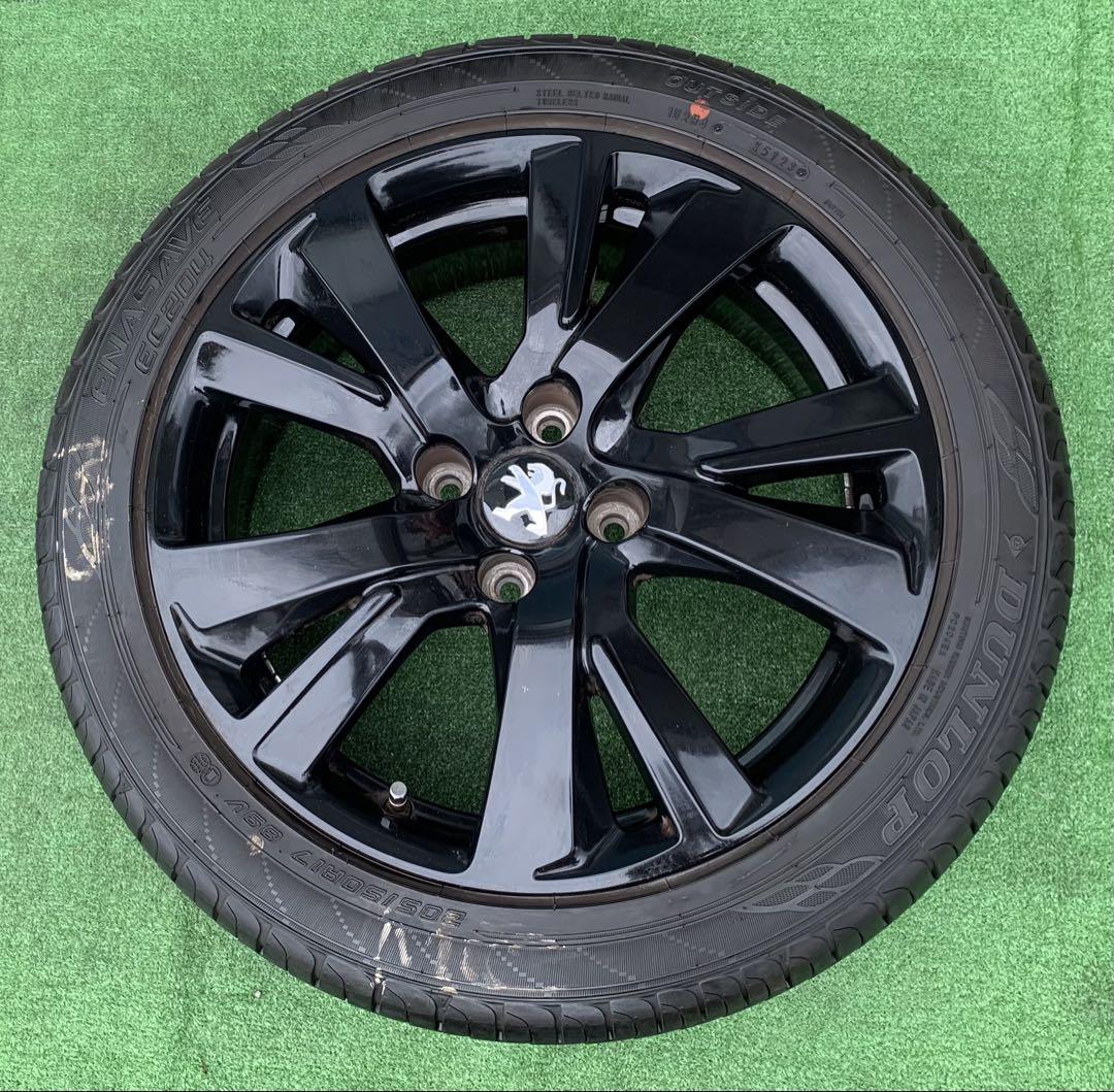 2023年製★ PEUGEOT 17インチ＆ 205/50R17 DUNLOP