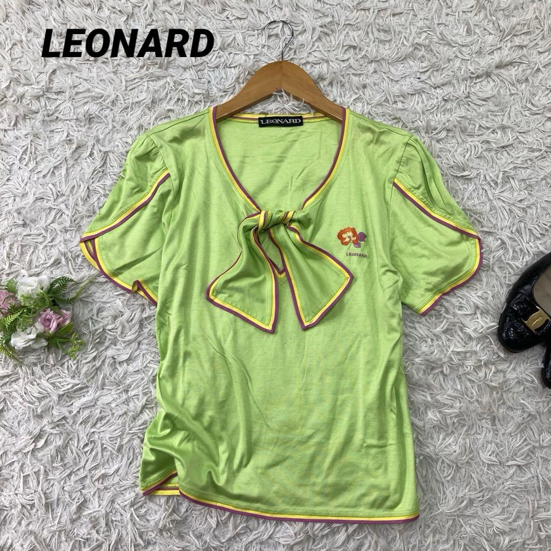 LEONARD レオナール ブラウス カットソー 5,063円