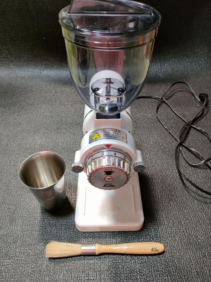 Kalita カリタ コーヒーミル ナイスカットG【ホワイト限定色】#61103