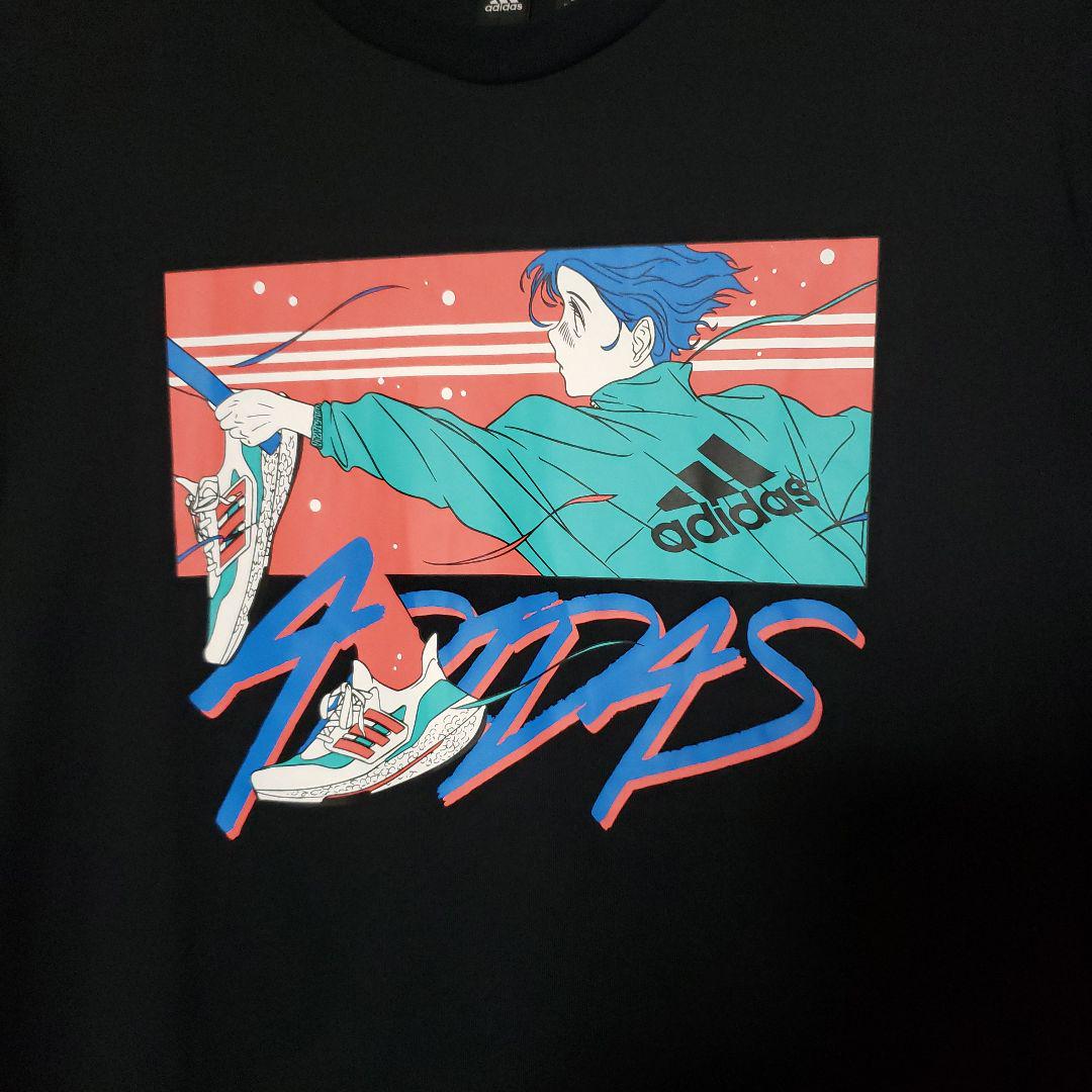 ★ADIDAS/アディダス 激レア！美女 イラスト Tシャツ