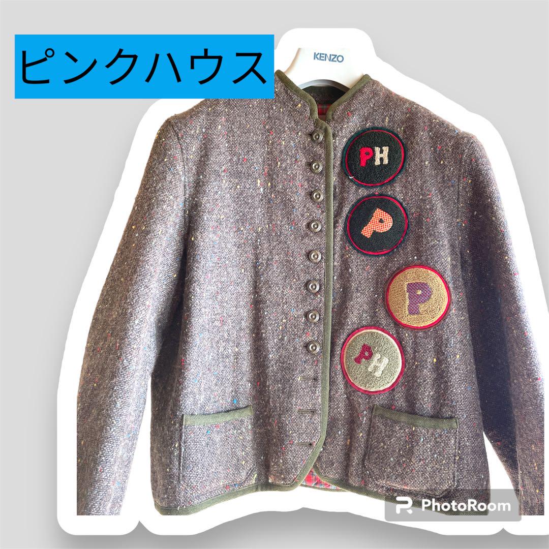 ピンクハウス　ノーカラージャケット　レディース