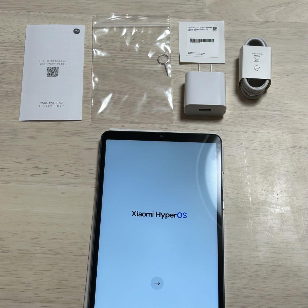 ほぼ未使用】Xiaomi Redmi Pad SE 8.7 スカイブルー