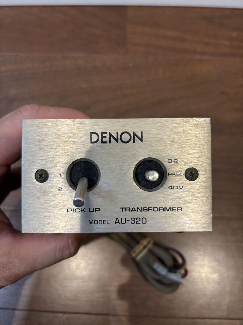 DENON AU-320 ピックアップトランスフォーマー - メルカリ