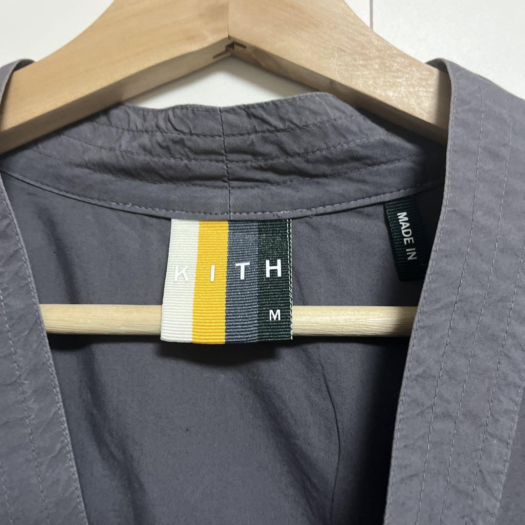 KITH ノーカラーシャツ