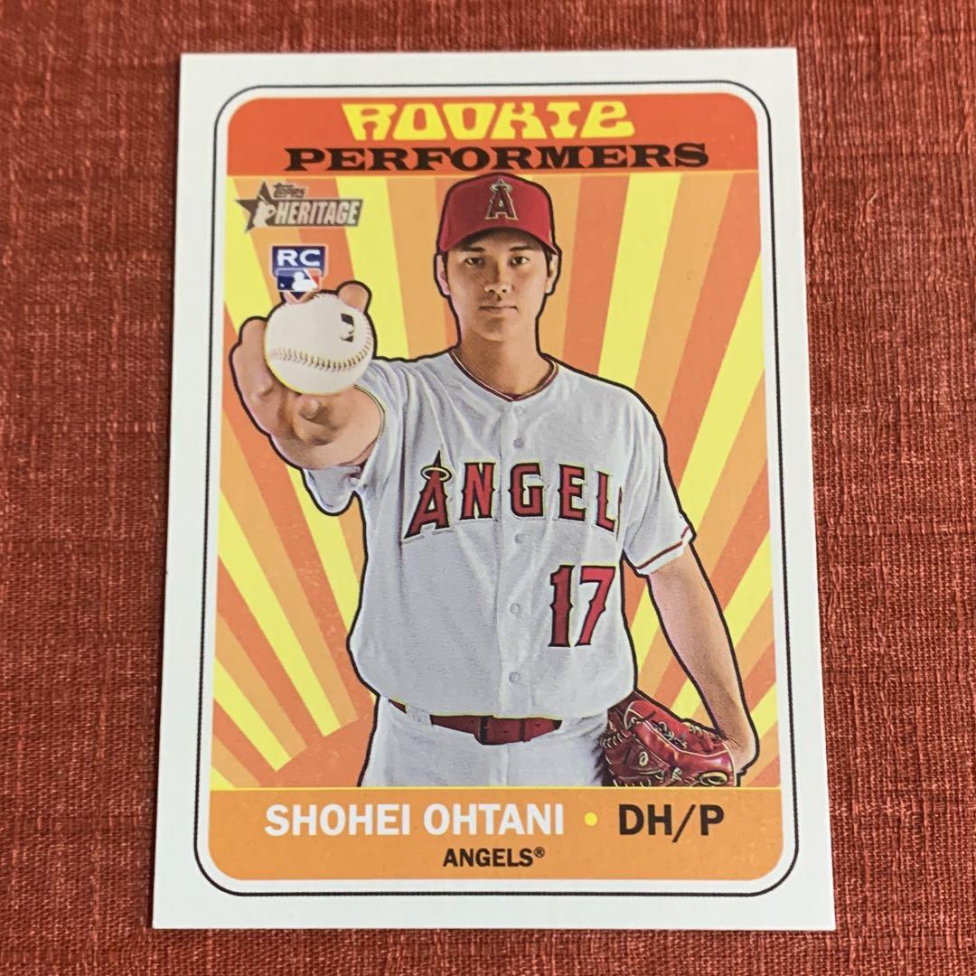 2018 Topps Heritage 大谷翔平 ルーキーカード 超美品！