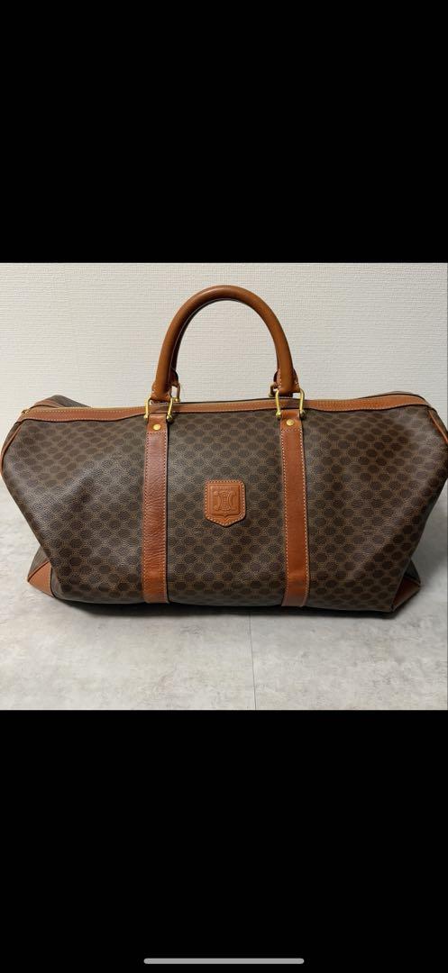 【超美品‼️】CELINE セリーヌ　ダッフルバッグ 大容量 ブラウン