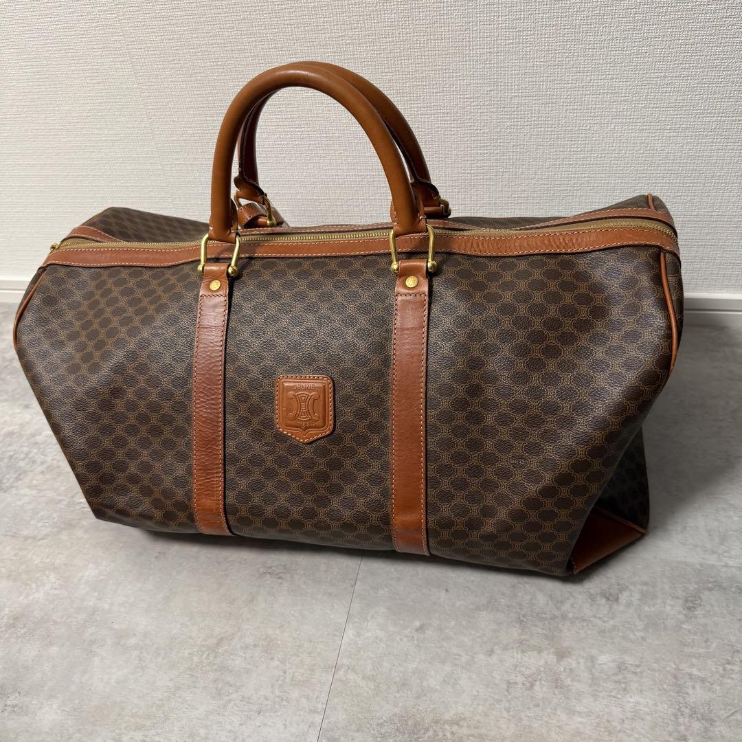 【超美品‼️】CELINE セリーヌ　ダッフルバッグ 大容量 ブラウン