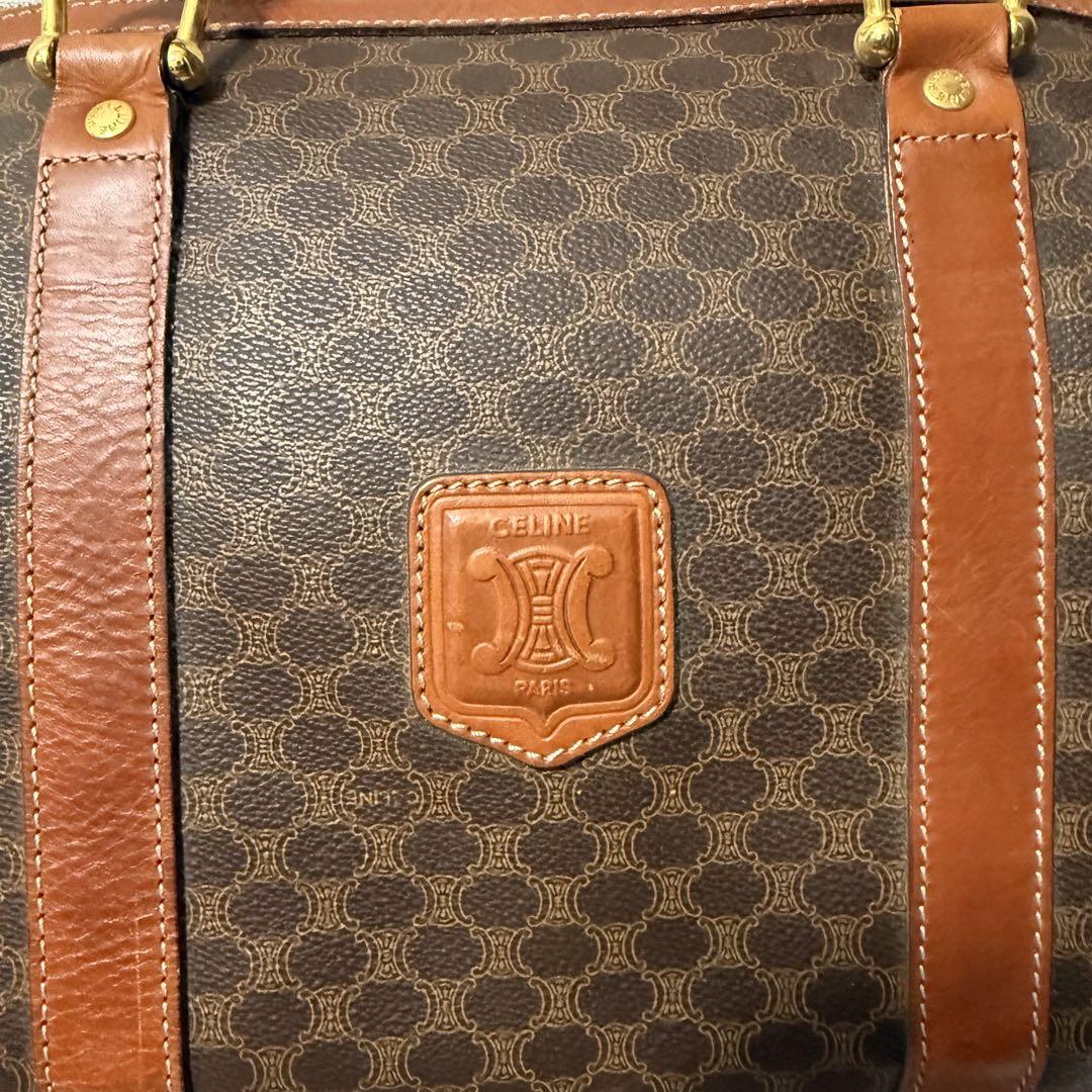【超美品‼️】CELINE セリーヌ　ダッフルバッグ 大容量 ブラウン