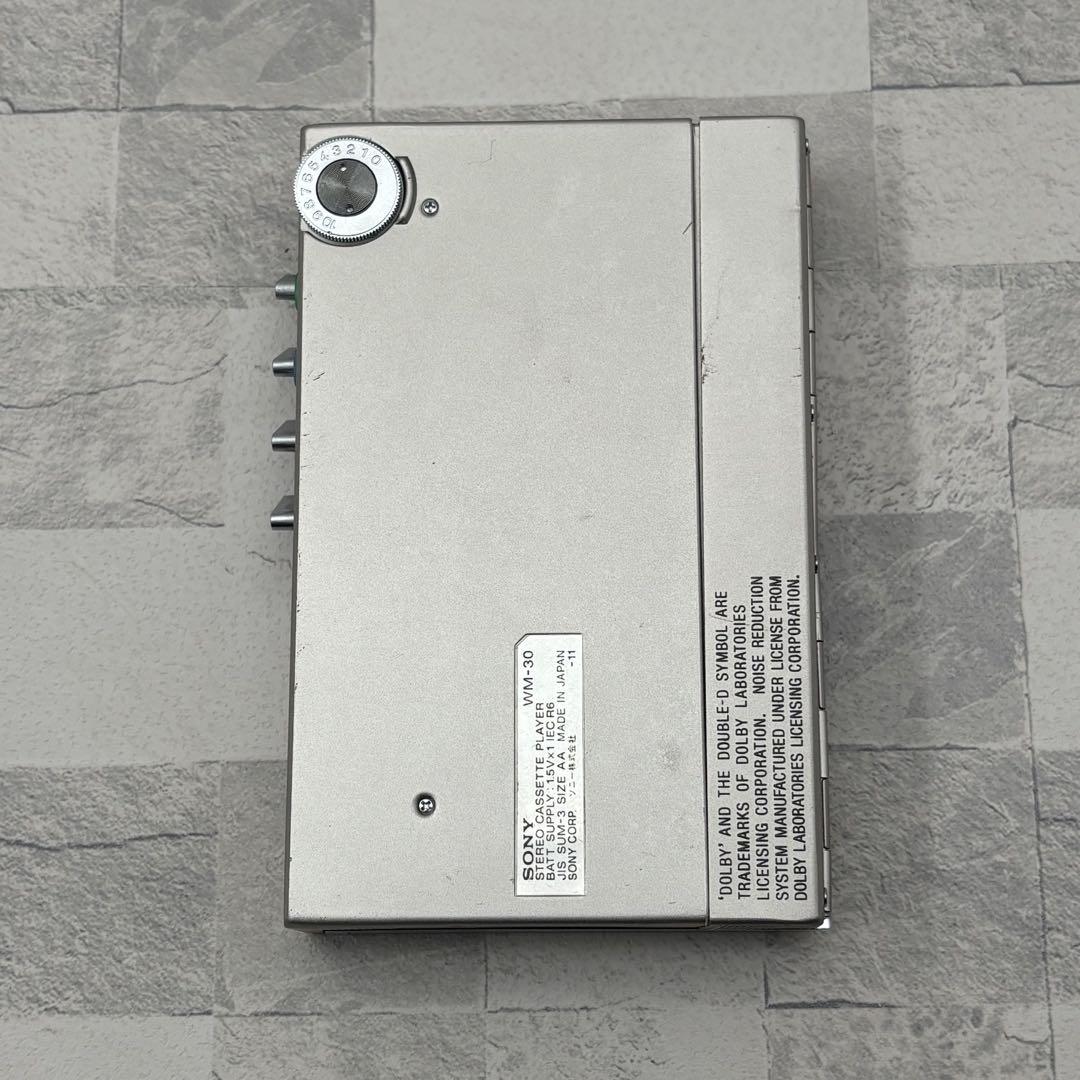 SONY カセットウォークマン WM-30 ジャンク品 SONY ソニー WALKMAN ウォークマン WM-30 ジャンク品 - メルカリ
