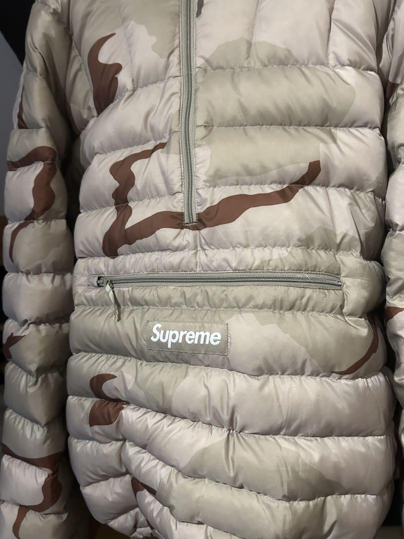Supreme Micro Down Half Zip Pullover 赤字覚悟⇒20,025円