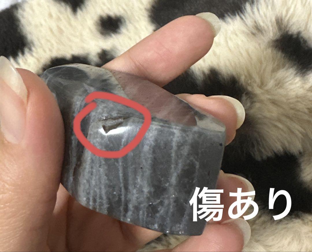 ライコウ|希少色　両面強光　ラブラドライト　天然石　握り石