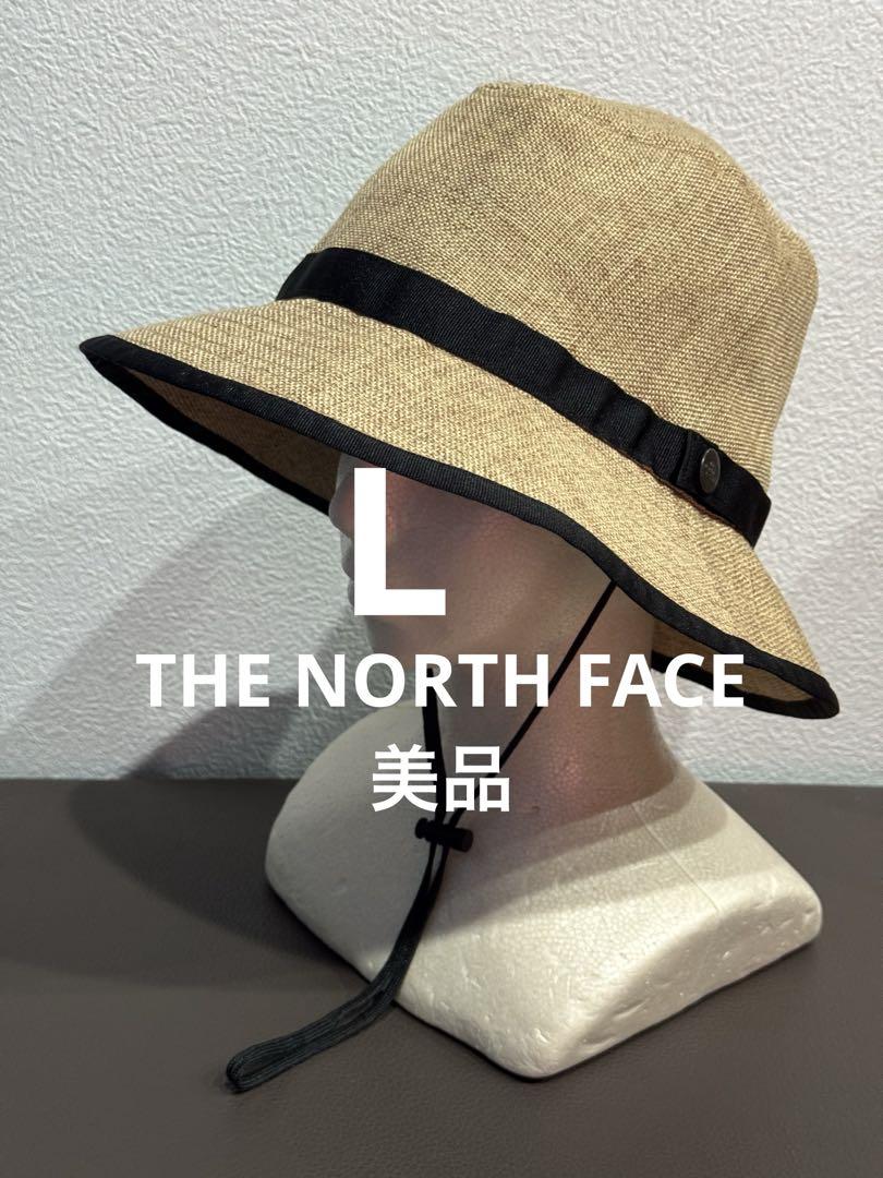 ノースフェイス ハイクハット ユニセックス ハット 帽子 ナチュラル L 美品