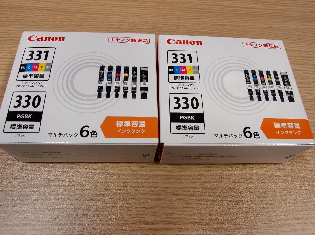 未開封』canon純正 BCI-331+330 6色セット （2個セット）②