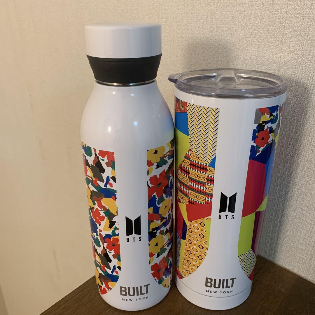 BTS カラフル水筒 ステンレス製　2本セット