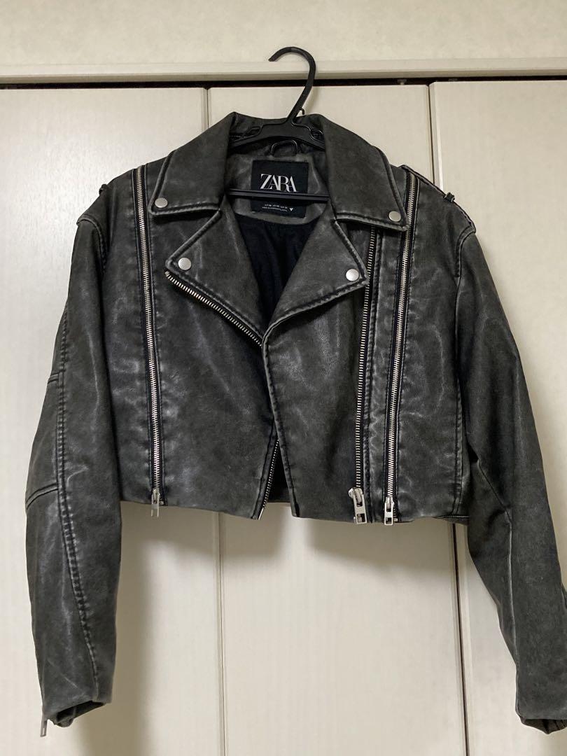 zara レザージャケット　XS