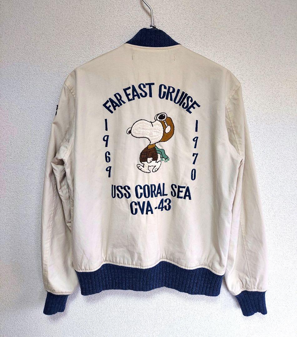 【美品】Buzz Rickson's×スヌーピー フライトjkt. L-XL相当