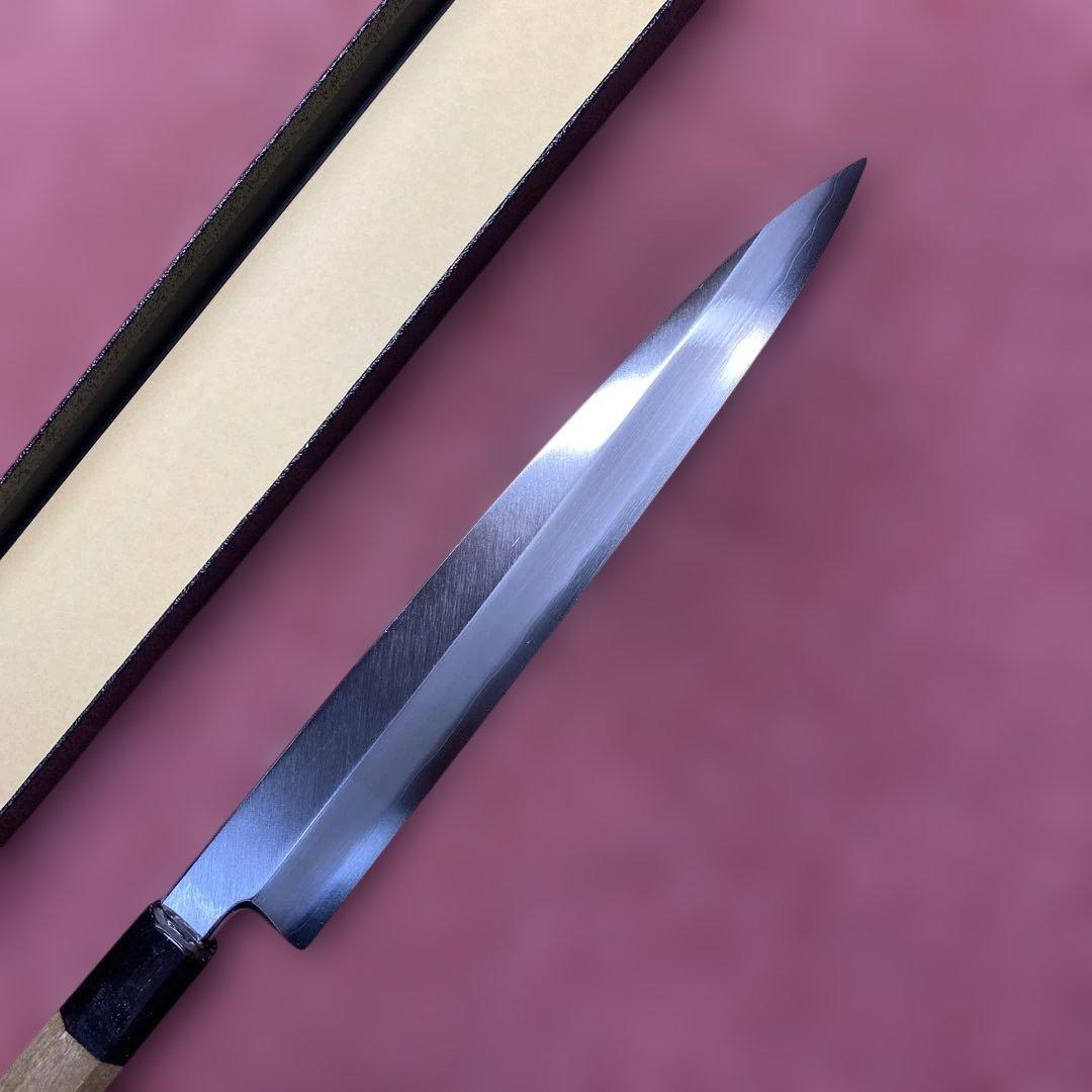 銀三 柳刃包丁 240㎜ 8寸 銀三 柳刃包丁 240㎜ 8寸