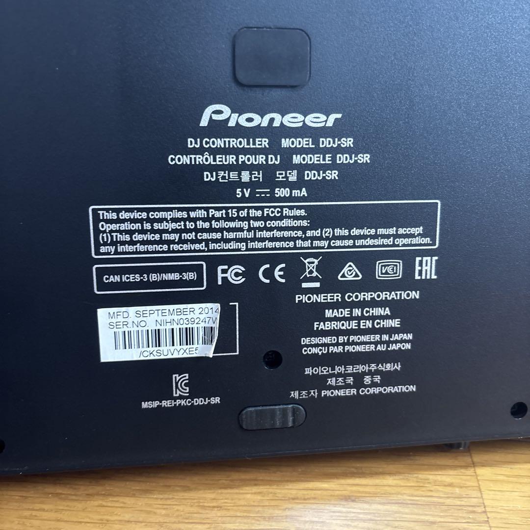 Pioneer DDJ-SR DJコントローラー