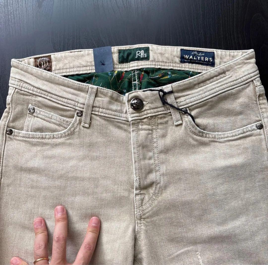 新品未使用　イタリア最古　ROY ROGER'S デニム　ストレッチ　サイズ31