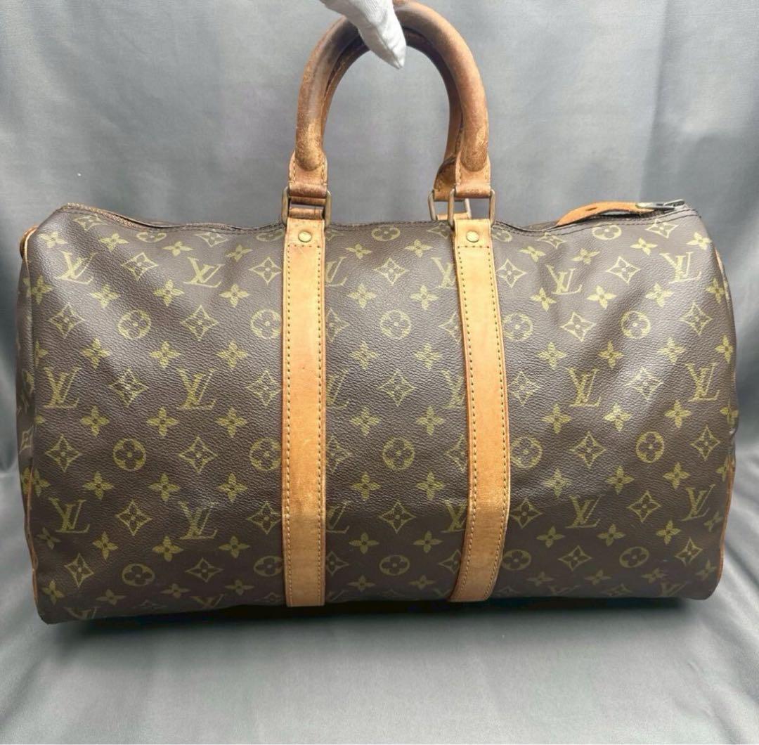 ルイヴィトン　モノグラム　ボストンバッグ　美品 Louis Vuitton モノグラム ボストンバッグ - メルカリ