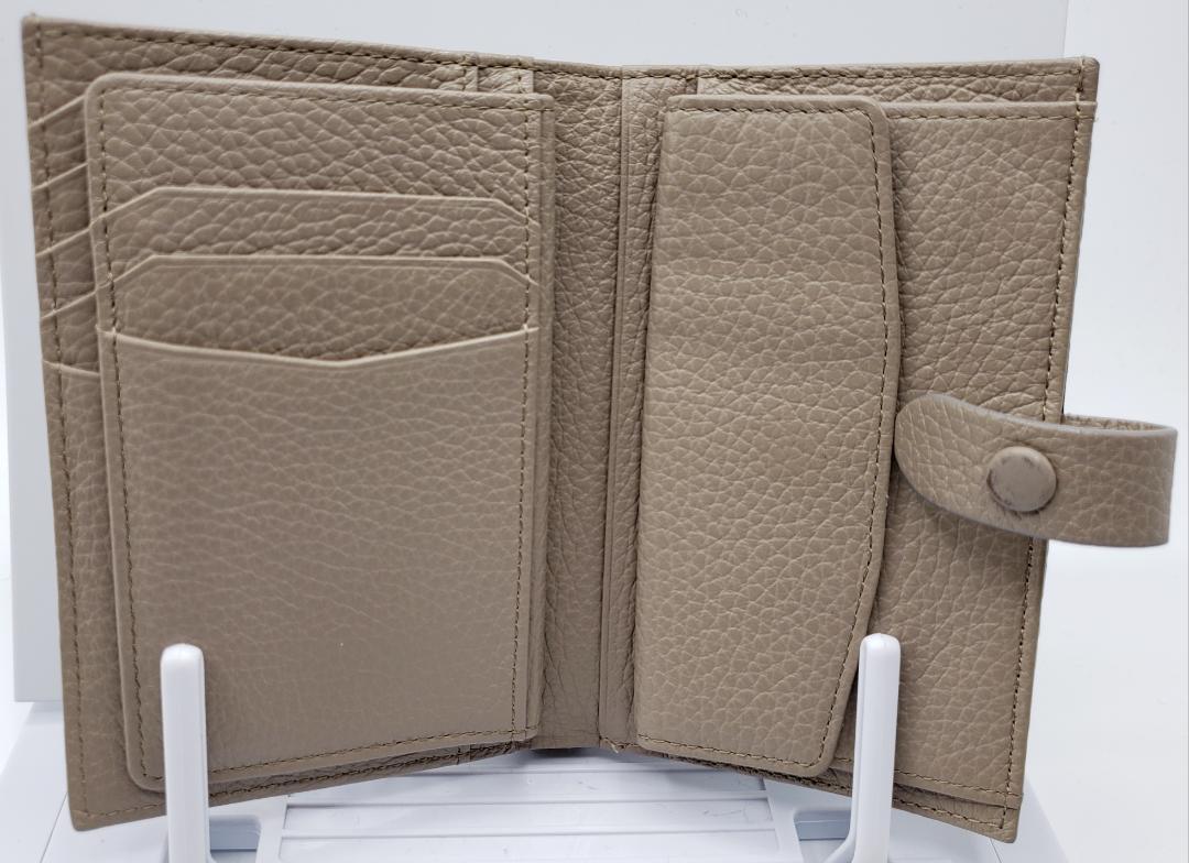 JRA認定 クロコダイル本革 二つ折財布 Falchi NewYork ワニ革
