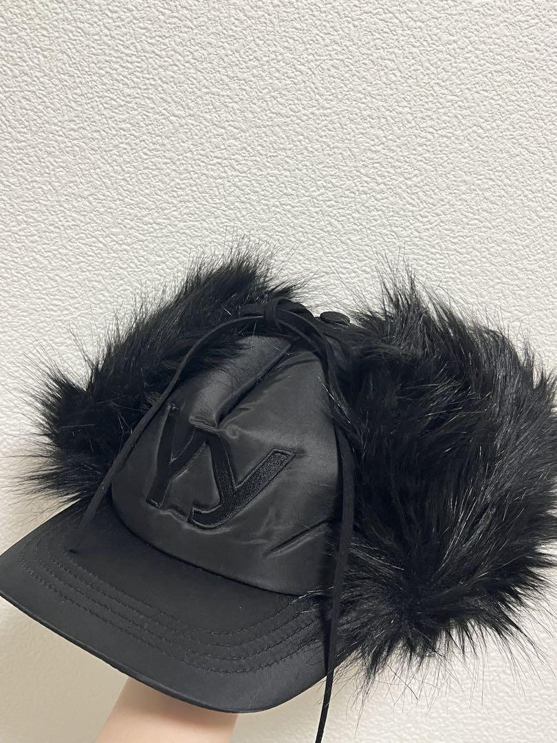 年末のプロモーション大特価！ open メルカリ - ニンニン ファー キャップ yy 帽子