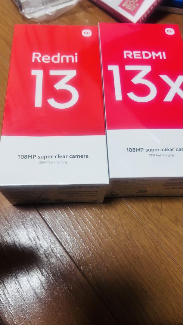 Redmi 13 & 13x セット6G/128(2台)