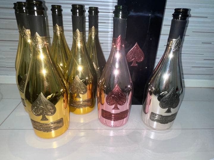 アルマンド ゴールド 空瓶 ケース セット バラ売り可能-