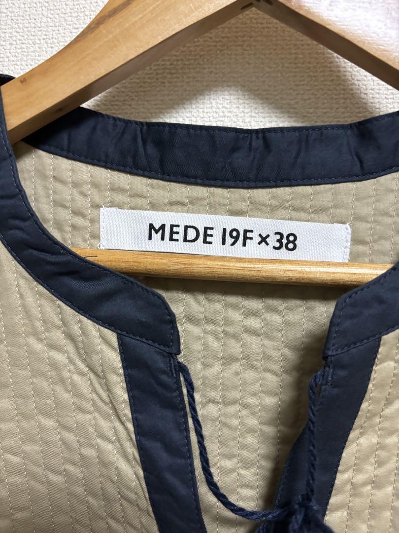 MEDE19F 高山都さんコラボ コットンプリントワンピース