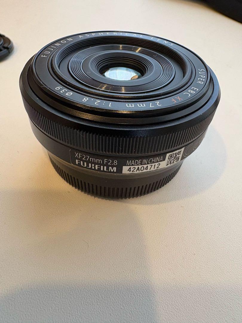 FUJIFILM XF 27mm F2.8 レンズ キャップ付き