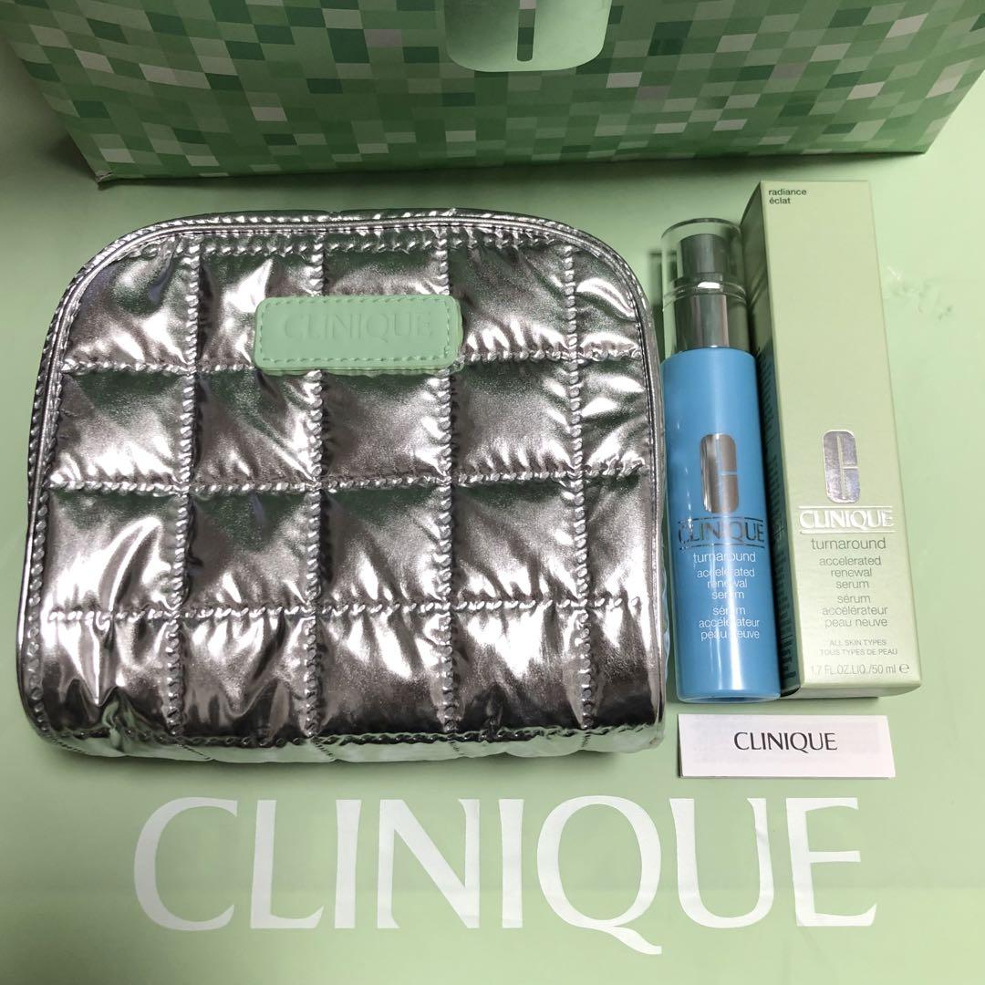 新品CLINIQUE 美容液50mlとポーチセット！