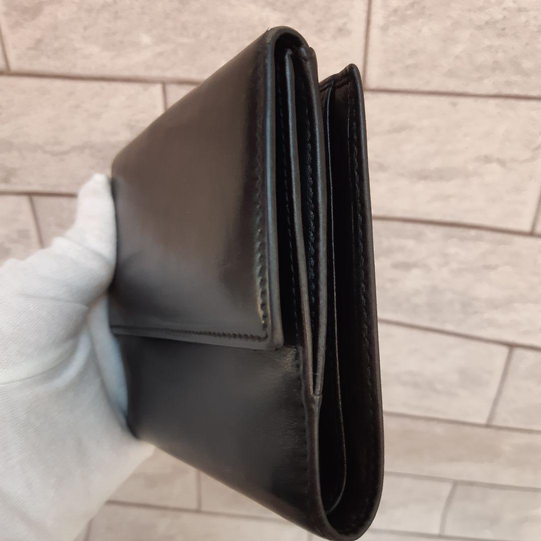 GUCCI グッチ カーフレザー 黒 折り財布 03514182242