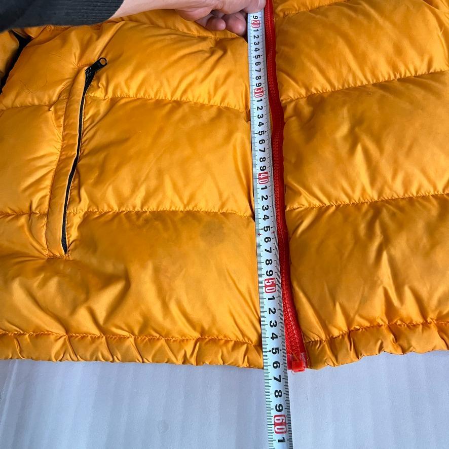 Marmot ダウンジャケット 黄色 オレンジ M