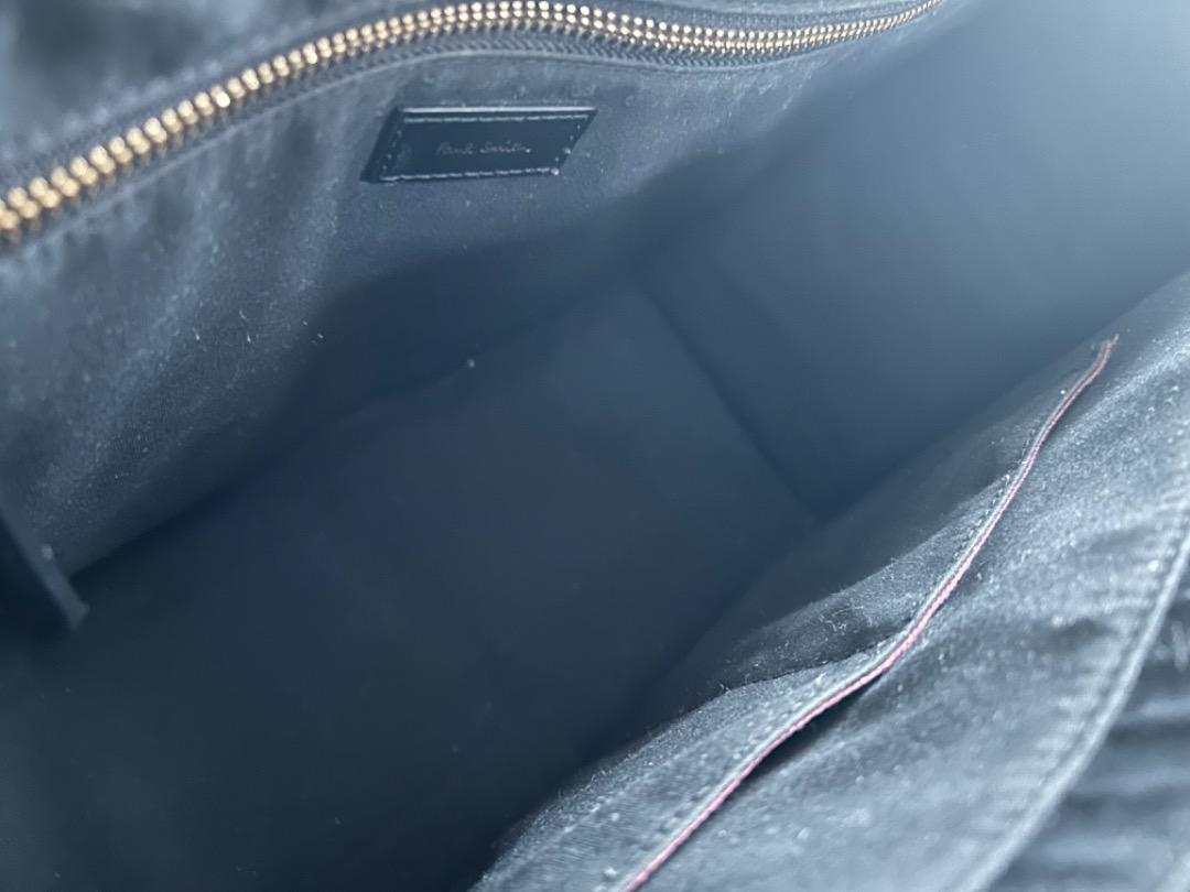 か*よ様 【美品】Paul Smith 黒 レザービジネスバッグ　A4が入る♡！