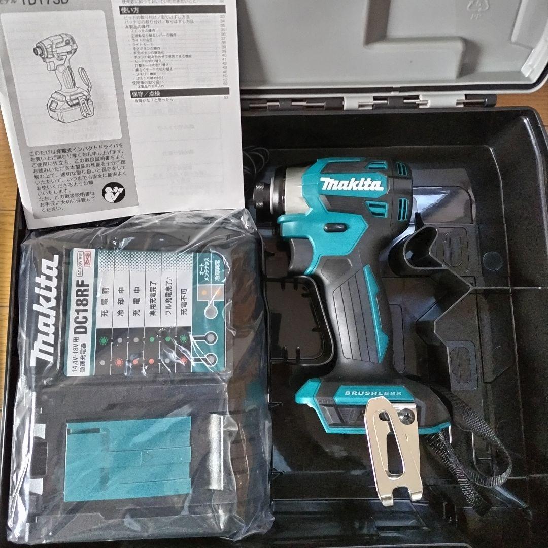 新品 未使用 マキタ18V インパクトドライバー【TD173D】バッテリーなし