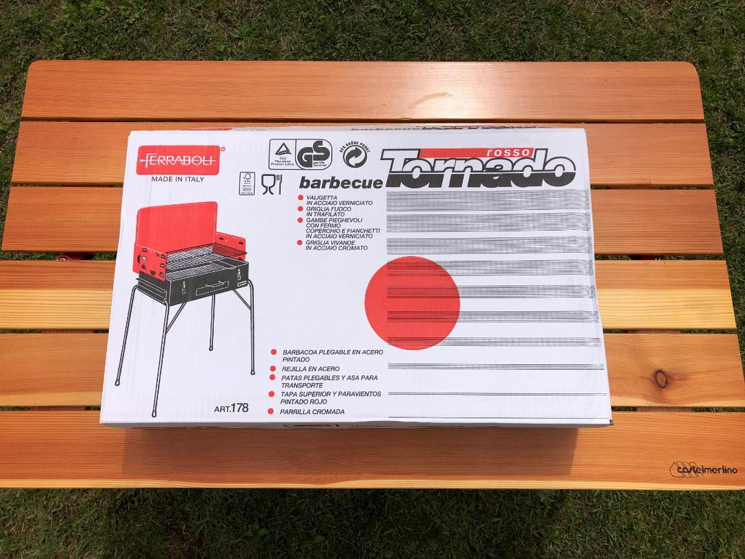 イタリア製 BBQコンロ Tornado Rosso