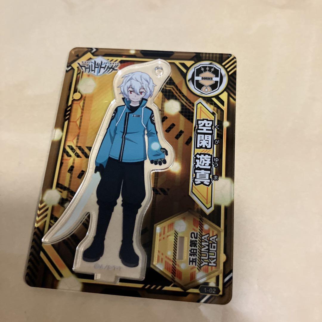 ワールドトリガー 空閑遊真 アクリルdeカード、 アクリル