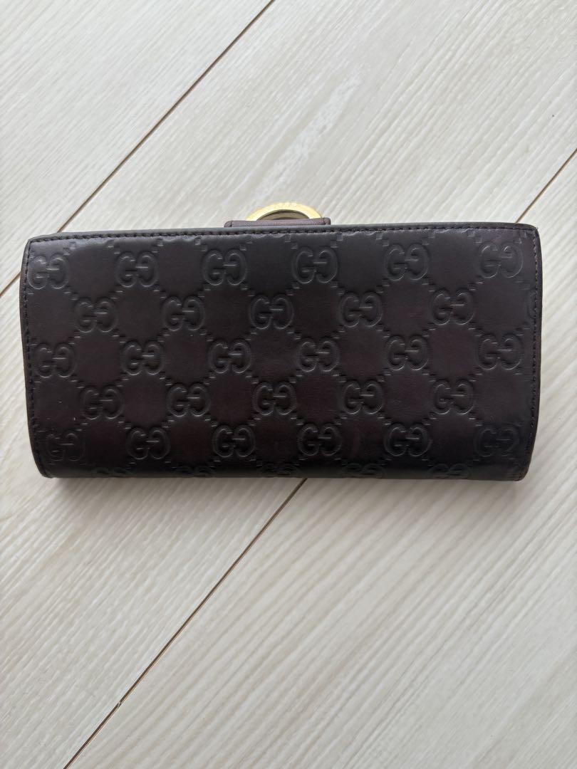 グッチシマ長財布