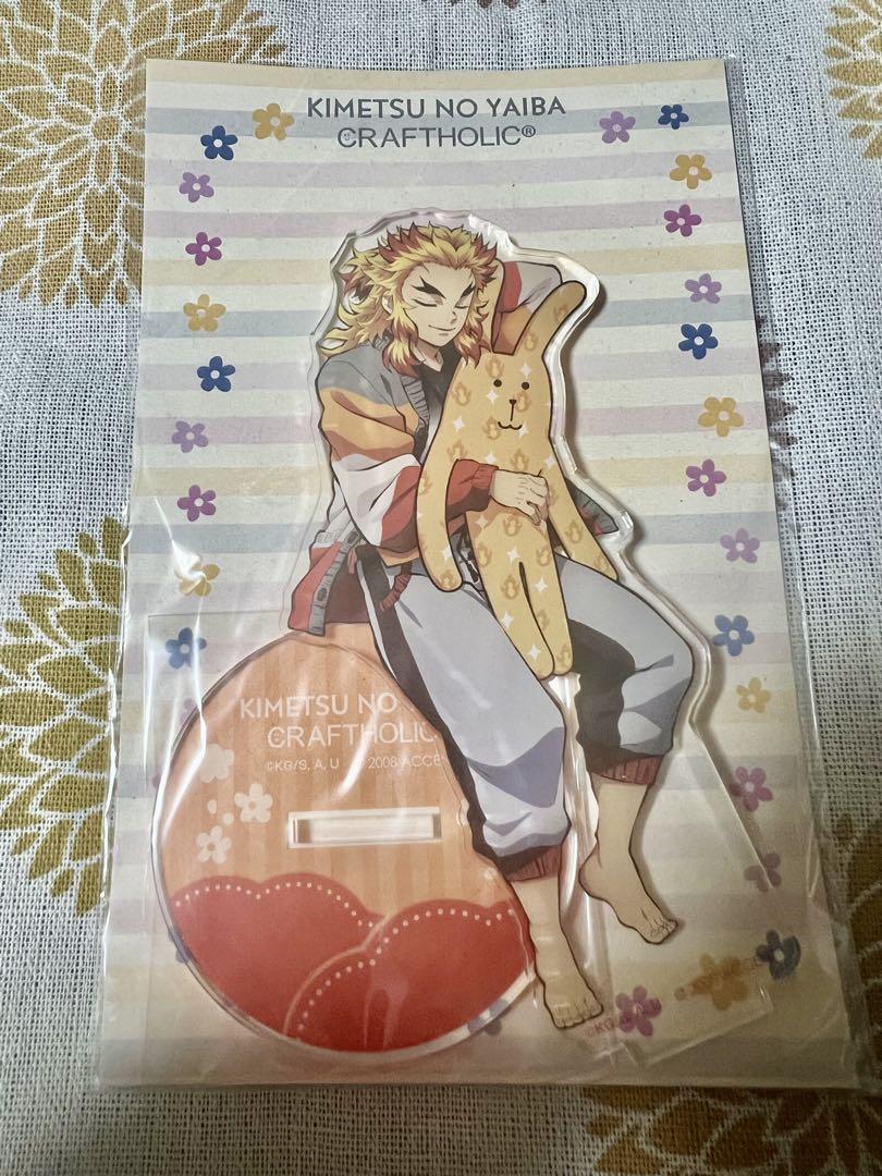 鬼滅の刃 - 【未開封】鬼滅の刃 S賞　煉獄杏寿郎　ビッグアクリルスタンド アクスタ　缶バッジ 鬼滅の刃 無限列車 煉獄杏寿郎 れんごく ビッグアクリルスタンド