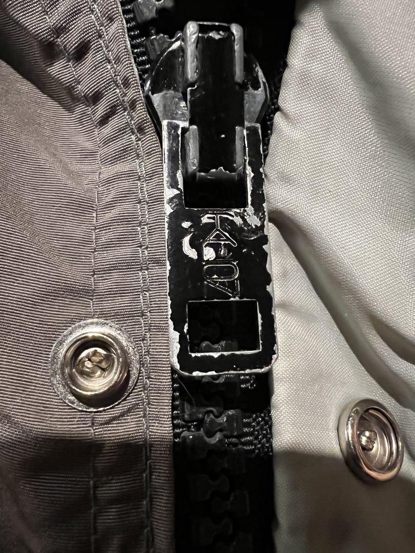 米国製 希少 L.L.Bean XL グレー ナイロンジャケット