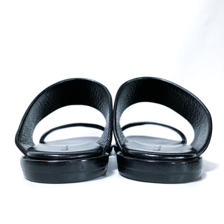 得価在庫あ リフト新品 37 23.5 黒 美品 21Wh4-m49744118603 定14.8万 リックオウエンス サンダル 2022在庫