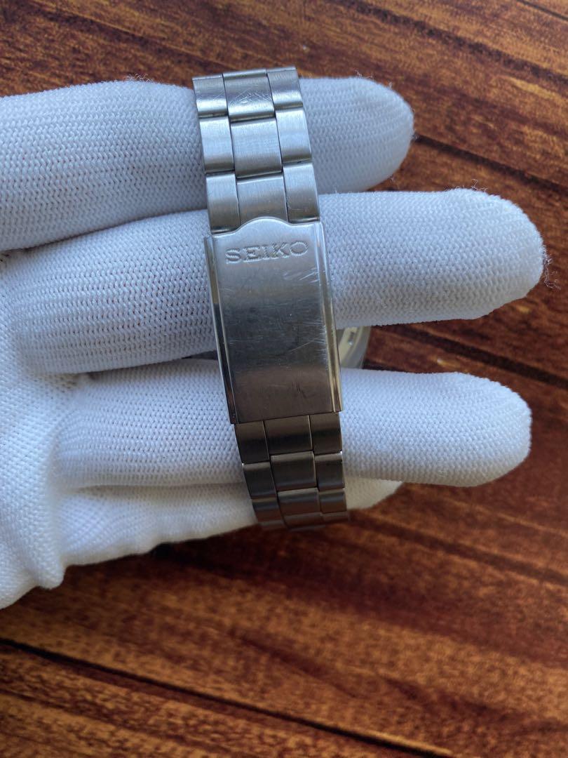 SEIKO5 セイコー5 7s26-0060 フルーテッドベゼル デイデイト