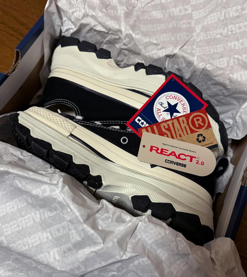コンバース　オールスター　トレックウェーブ　ブラック　23cm　CONVERSE